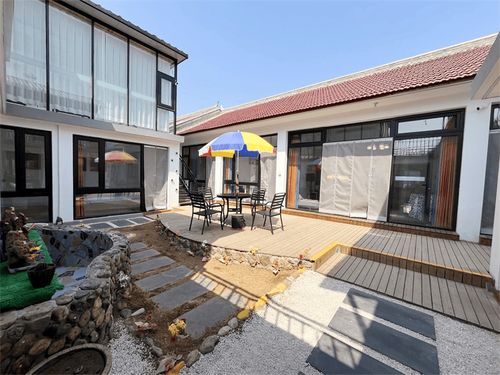 怀柔白河湾畔，新窝小院 精品民宿，整院包揽山水闲情